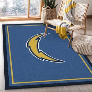 Los Angeles Chargers Imperial Spirit Rug NFL Area Rug
