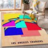 Los Angeles Chargers NFL Area Rug For Christmas Living Room Rug Christmas Gift US Decor