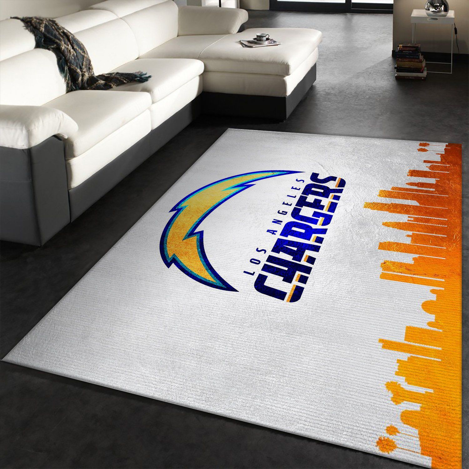 Los Angeles Chargers NFL Area Rug