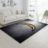 Los Angeles Chargers Nfl Rug Bedroom Rug Christmas Gift US Decor