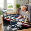 Los Angeles Chargers Nfl Team Logo Snoopy Us Style Nice Gift Home Decor Rectangle Area Rug