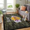 Los Angeles Lakers Nba Team Logo Camo Style Nice Gift Home Decor Rectangle Area Rug