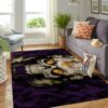Los Angeles Lakers Nba Team Logo Skull Style Nice Gift Home Decor Rectangle Area Rug