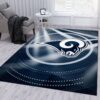 Los Angeles Rams NFL Area Rug Bedroom Rug Family Gift US Decor