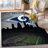 Los Angeles Rams NFL Area Rug Living Room Rug Christmas Gift US Decor