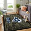 Los Angeles Rams Nfl Team Logo Camo Style Nice Gift Home Decor Area Rug Rugs For Living Room