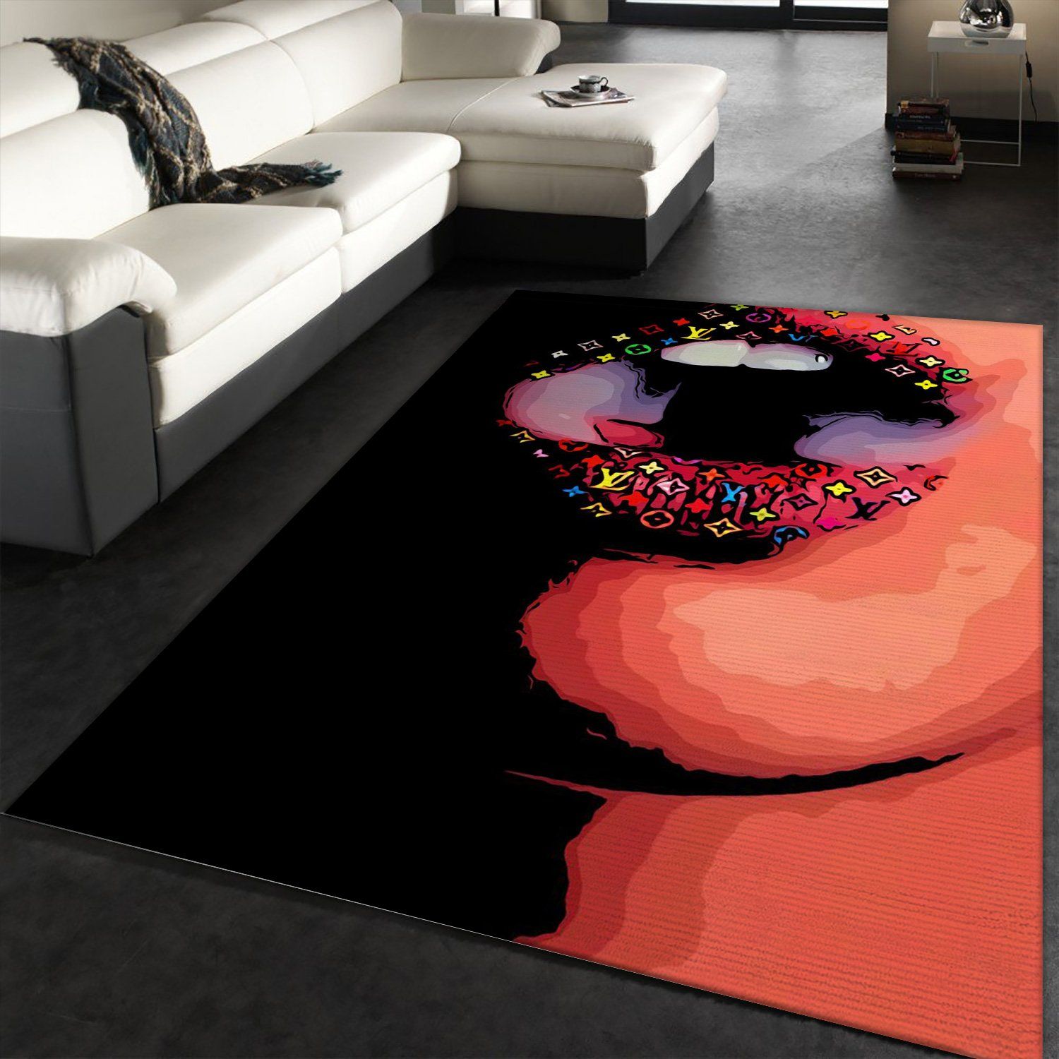 Lv Fashion Brand Rug Area Rug Floor Decor