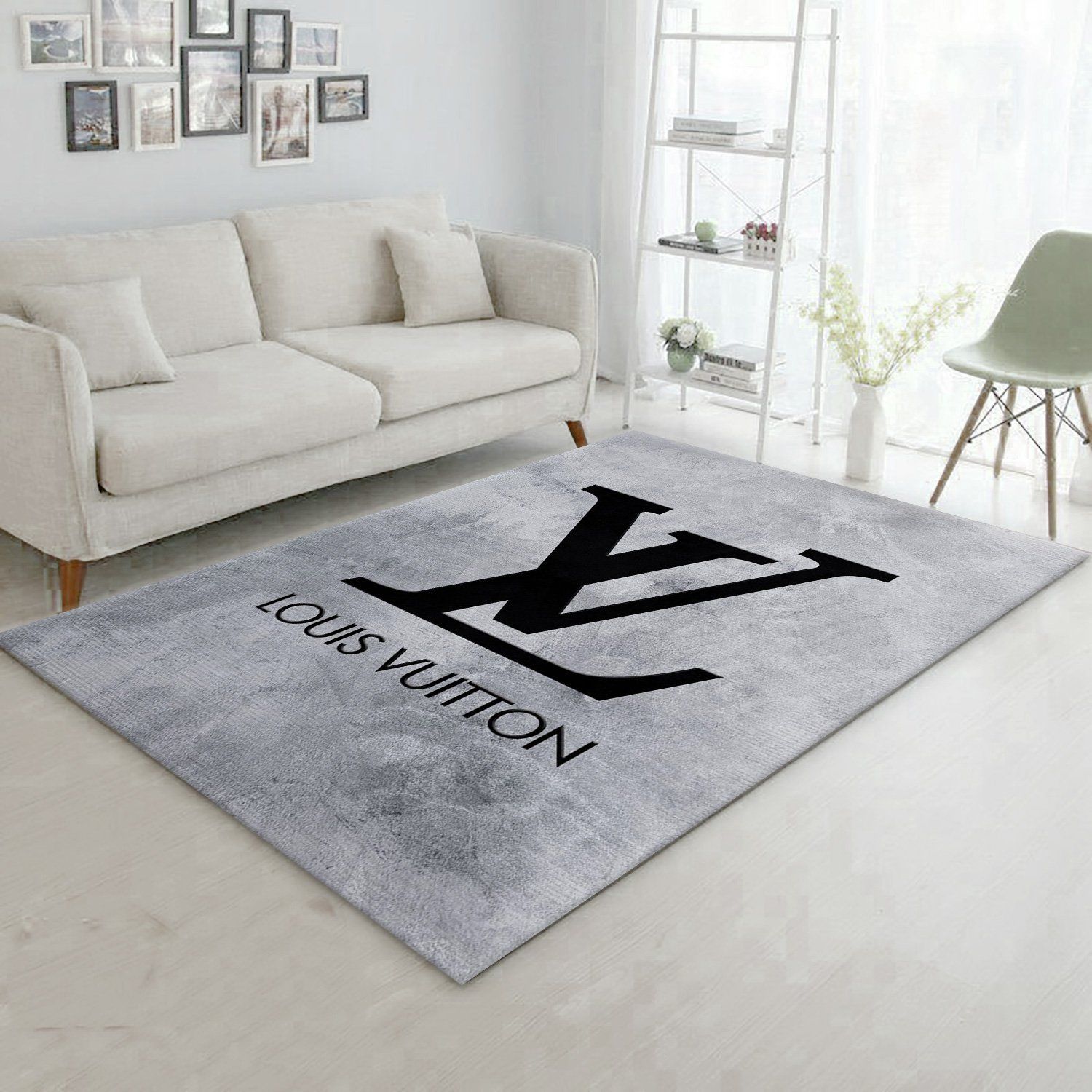 Louis Vuitton Area Rug Living Room Rug Floor Decor Home Decor