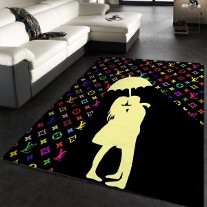 Lv Area Rugs Fashion Brand Rug Christmas Gift US Decor