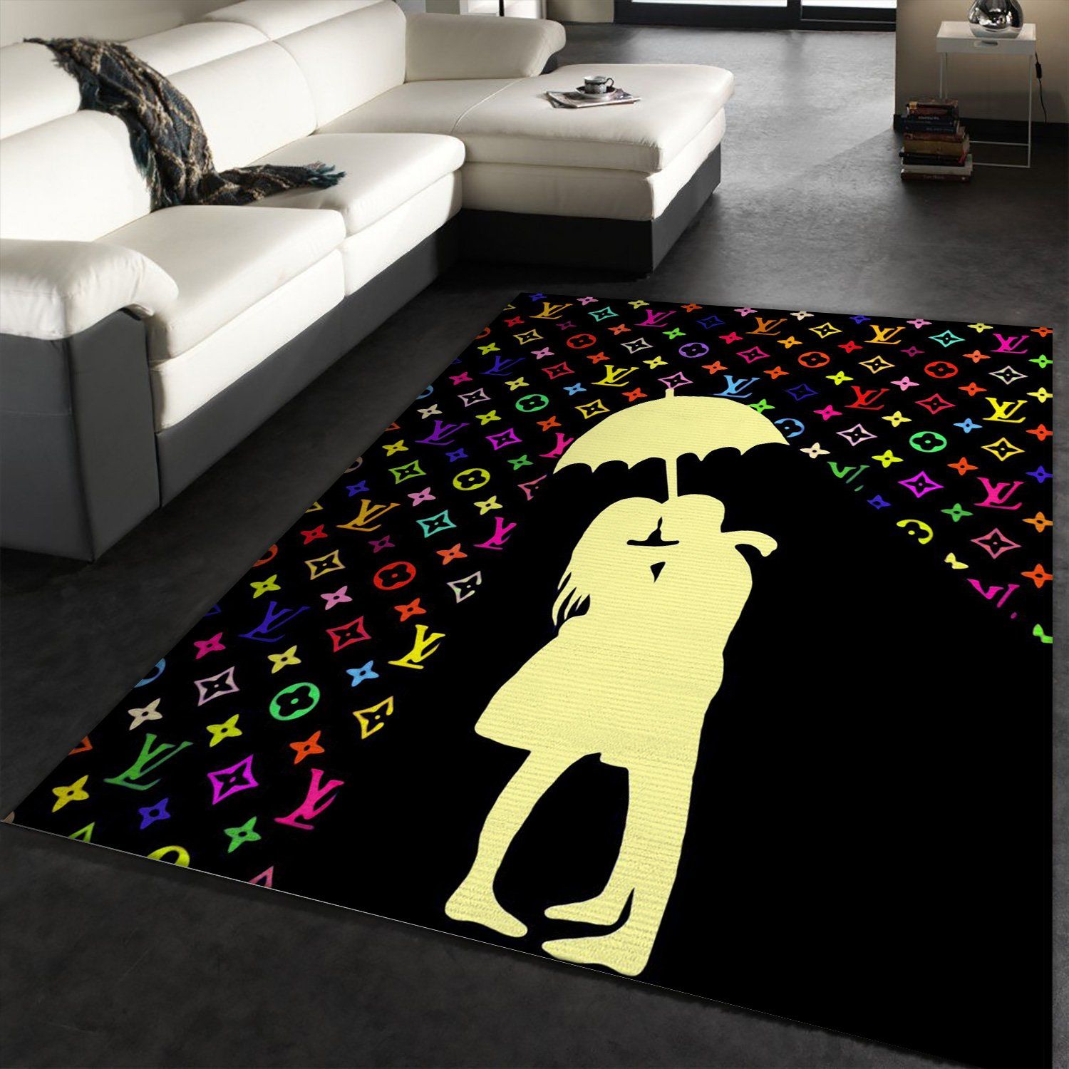 lv designer rugs for living room