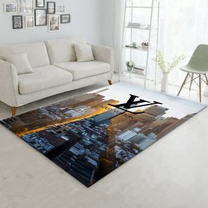 Louis vuitton rug living room rug us gift decor - Muranotex Store