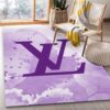 Louis Vuitton Rug Bedroom Rug Christmas Gift US Decor