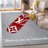Louis Vuitton Skateboard Area Rug Living Room Rug Christmas Gift US Decor