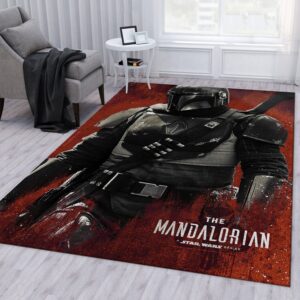 Mandalorian Area Rug Living Room Rug Floor Decor Home Decor