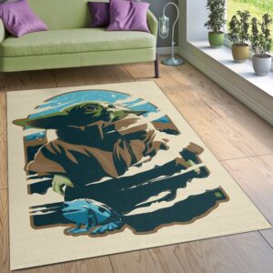 Mandalorian Baby Yoda Ver21 Rug Bedroom Rug Floor Decor Home Decor