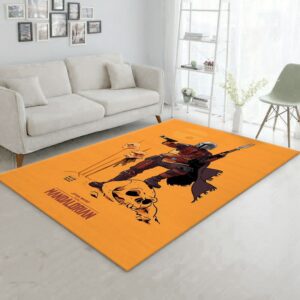 Mandalorian Baby Yoda Ver40 Area Rug For Christmas Bedroom Rug Floor Decor Home Decor