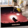 Mandalorian Baby Yoda Ver45 Area Rug Living Room Rug Floor Decor Home Decor