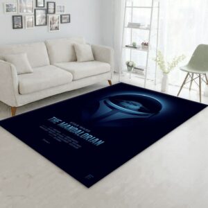 Mandalorian Baby Yoda Ver46 Noel Gift Rug Living Room Rug US Gift Decor
