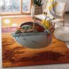 Mandalorian Baby Yoda Ver59 Area Rug Living Room Rug Floor Decor Home Decor