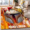 Mandalorian Baby Yoda Ver65 Rug Bedroom Rug US Gift Decor