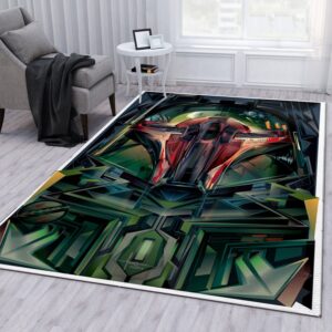 Mandalorian Ver1 Rug Living Room Rug US Gift Decor