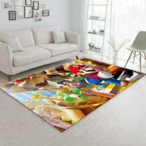 Mario Area Rug Bedroom Rug Floor Decor Home Decor