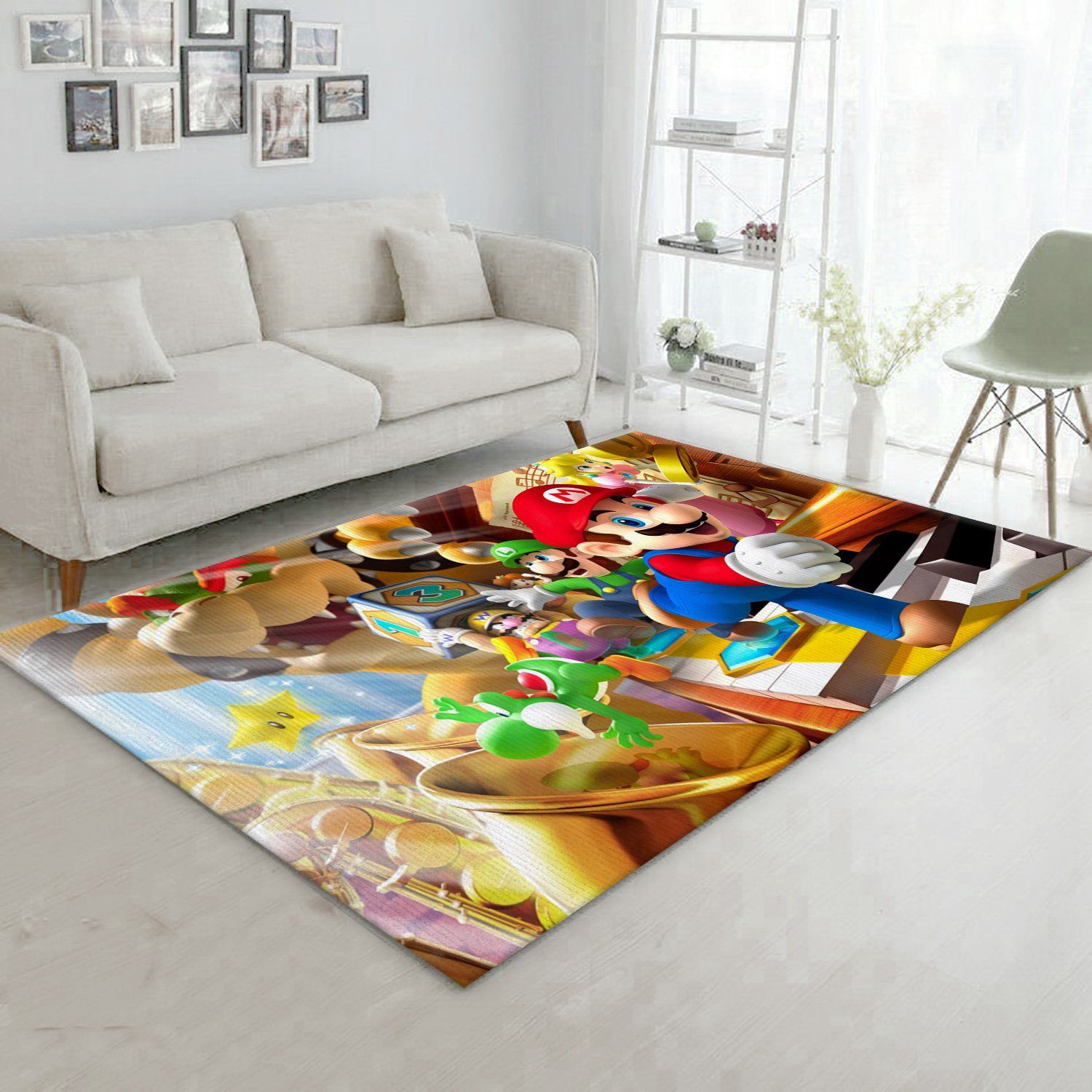 Mario Area Rug Bedroom Rug Floor Decor Home Decor