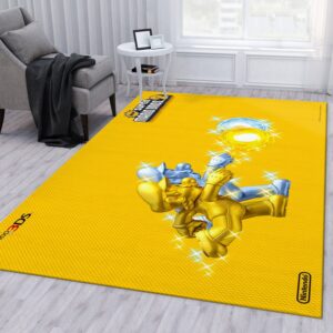 Mario Ver2 Gaming Area Rug Bedroom Rug US Gift Decor