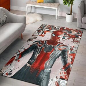 Marvel Spider Man Area Rug Rugs For Living Room Rug Home Decor