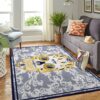Memphis Grizzlies Nba Team Logo Skull Flower Style Nice Gift Home Decor Rectangle Area Rug