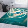 Miami Dolphins NFL Area Rug For Christmas Living Room Rug US Gift Decor