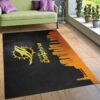 Miami Dolphins Skyline NFL Area Rug Carpet
