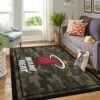 Miami Heat Nba Team Logo Camo Style Nice Gift Home Decor Rectangle Area Rug