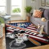 Miami Marlins Mlb Team Logo Mickey Us Style Nice Gift Home Decor Rectangle Area Rug