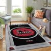 Miami Redhawks Ncaa Team Logo Nice Gift Home Decor Rectangle Area Rug