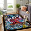 Mickey Mouse And Pluto Disney Living Room Area Rug