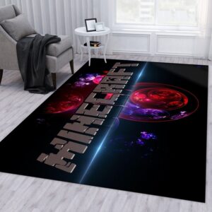 Minecraft Area Rug Bedroom Rug Floor Decor Home Decor