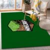 Minecraft Area Rug For Christmas Bedroom Rug Family Gift US Decor