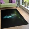 Minecraft Area Rug Living Room Rug Family Gift US Decor