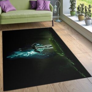 Minecraft Area Rug Living Room Rug Family Gift US Decor