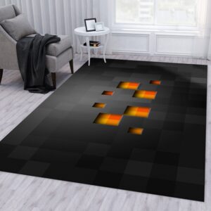 Minecraft Rug Bedroom Rug Christmas Gift US Decor