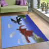 Minecraft Rug Living Room Rug Floor Decor Home Decor
