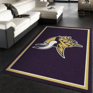 Minnesota Vikings Imperial Spirit Rug NFL Area Rug Carpet