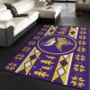 Minnesota Vikings Nfl Area Rug Carpet