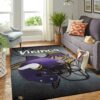 Minnesota Vikings Nfl Team Logo Helmet Style Nice Gift Home Decor Rectangle Area Rug