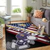 Minnesota Vikings Nfl Team Logo Snoopy Us Style Nice Gift Home Decor Rectangle Area Rug