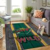 Minnesota Wild Nhl Team Logo Style Nice Gift Home Decor Rectangle Area Rug