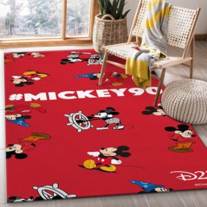 Minnie Mouse Ver1 Movie Area Rug Living Room Rug Family Gift US Decor