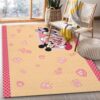 Minnie Mouse Ver10 Area Rug For Christmas Bedroom Rug Christmas Gift US Decor