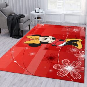 Minnie Mouse Ver13 Area Rug For Christmas Living Room Rug Home US Decor